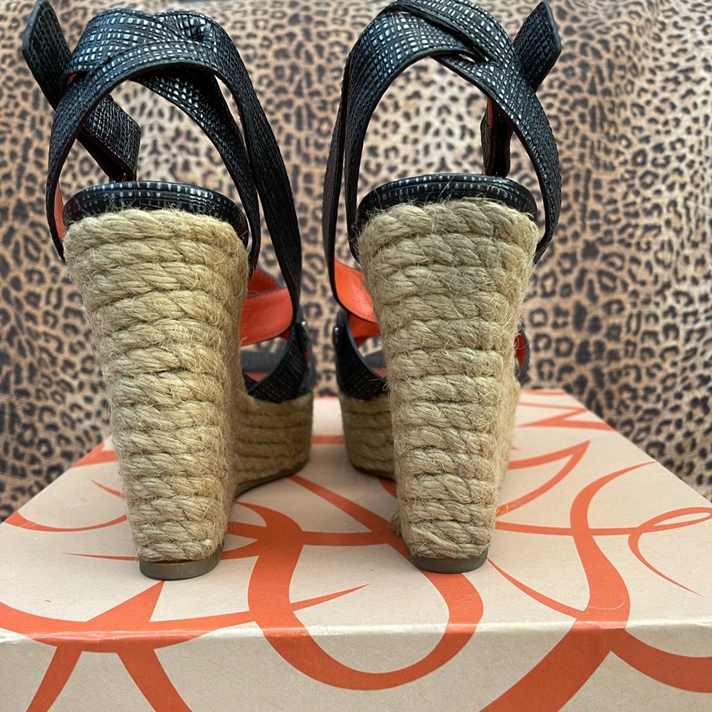 Via Spiga black strappy sandals - Picture 5 of 8